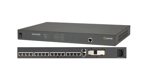 Perle 04030244 IOLAN SCS16 Secure Console Server- 16 x RJ45 serial ports. by PERLE