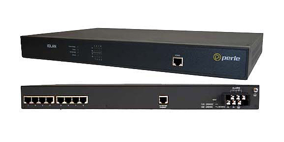 Perle 04032400 IOLAN SDS8C HV Utility Terminal Server - 8 x RJ45 serial ports, Universal High Voltage AC/DC power, dual 10/100/1 by PERLE