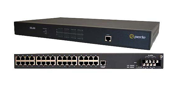 Perle 04032510 IOLAN SDS32C DHV Utility Terminal Server - 32 x RJ45 serial ports, Dual Universal High Voltage AC/DC power, dual by PERLE