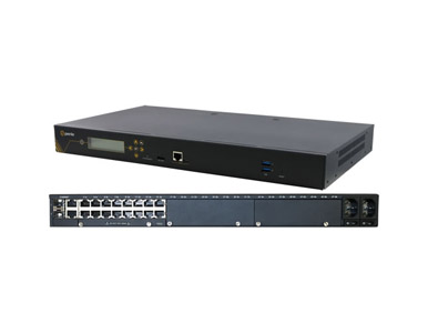 Perle 04032834 - IOLAN SCG18 R Console Server: 16 x RS232 RJ45 interfaces with software configurable Cisco pinouts. by PERLE