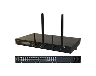 Perle 04032854 IOLAN SCG34 R-LAW Console Server - 32 x RS232 RJ45 interfaces with software configurable Cisco pinouts, 2 x USB P by PERLE