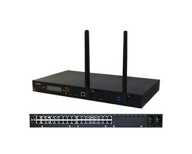Perle 04032874 IOLAN SCG34 R-LA Console Server - 32 x RS232 RJ45 interfaces with software configurable Cisco pinouts, 2 x USB Po by PERLE