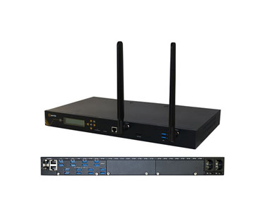 Perle 04033114 IOLAN SCG18 U-LA Console Server - 18 x USB Ports, Front Panel Display and Keyboard, 2 x auto-sensing 10/100/1000 by PERLE