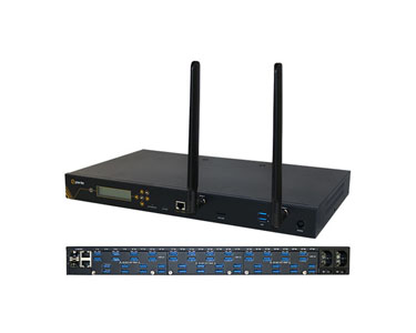 Perle 04033344 IOLAN SCG50 U-LAM Console Server - 50 x USB Ports, Front Panel Display and Keyboard, 2 x auto-sensing 10/100/1000 by PERLE