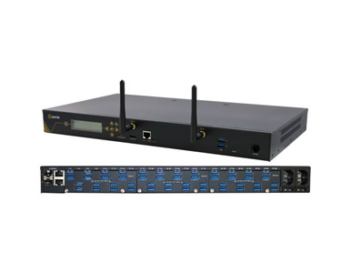 Perle 04033404 - IOLAN SCG50 U-WM Console Server: 50 x USB Ports, Front Panel Display and Keyboard by PERLE