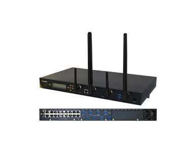 Perle 04033444 IOLAN SCG34 RU-LAWM Console Server - 16 x RS232 RJ45 interfaces with software configurable Cisco pinouts, 18 x US by PERLE