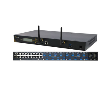 Perle 04033764 - IOLAN SCG50 RUU-WM Console Server: 16 x RS232 RJ45 interfaces with software configurable Cisco pinouts by PERLE