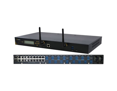 Perle 04033774 - IOLAN SCG50 RUU-W Console Server: 16 x RS232 RJ45 interfaces with software configurable Cisco pinouts. by PERLE
