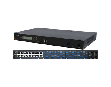 Perle 04033784 - IOLAN SCG50 RUU-M Console Server: 16 x RS232 RJ45 interfaces with software configurable Cisco pinouts. by PERLE