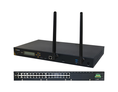 Perle 04033990 IOLAN SCG34 R-LAMD Console Server: 32 x RS232 RJ45 interfaces with software configurable Cisco pinouts, 2 x USB P by PERLE