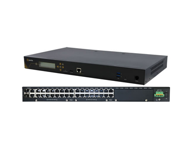 Perle 04034070 IOLAN SCG34 R-MD Console Server: 32 x RS232 RJ45 interfaces with software configurable Cisco pinouts, 2 x USB Por by PERLE