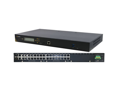 Perle 04034080 IOLAN SCG34 R-D Console Server: 32 x RS232 RJ45 interfaces with software configurable Cisco pinouts, 2 x USB Port by PERLE