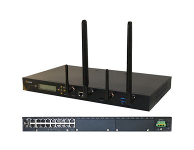 Perle 04035310 IOLAN SCG18 S-LAWD Console Server: 16 x software selectable RS232/422/485 RJ45 interfaces, 2 x USB Ports by PERLE