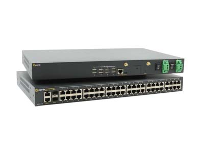 Perle - IOLAN SCRC258D Console Server: 56 x Console Management Ports (48 x RS232 RJ45, 8 x USB), 4 x Uplink Ports (2 x Ethernet, by PERLE