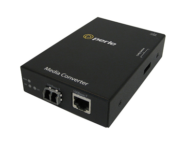 Perle 05050374 S-100-S2LC80 - Fast Ethernet Stand-Alone Media Converter 100BASE-TX (RJ-45) [100 m/328 ft.] to 100Base-ZX 1550nm by PERLE