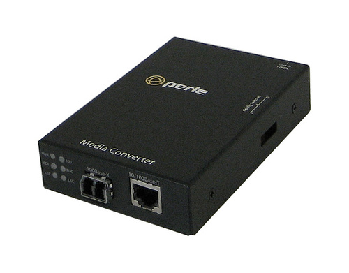 Perle 05050574 S-110-S2LC80 - 10/100 Fast Ethernet Stand-Alone Media and Rate Converter 10/100Base-TX (RJ-45) [100 m/328 ft.] to by PERLE