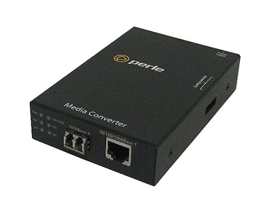 Perle 05050624 S-1110-S2LC10 - 10/100/1000 Gigabit Ethernet Stand-Alone Media and Rate Converter. 10/100/1000BASE-T (RJ-45) [100 by PERLE