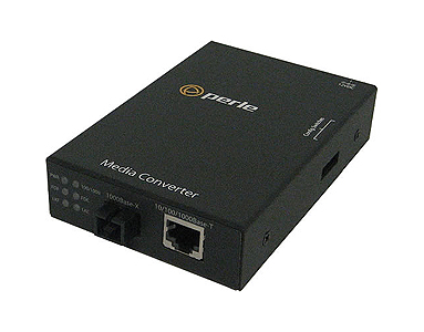 Perle 05050954 S-1110-S1SC40U - 10/100/1000 Gigabit Ethernet Stand-Alone Media and Rate Converter. 10/100/1000BASE-T (RJ-45) [10 by PERLE
