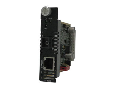 Perle 05051830 C-1000-S1SC40U - Gigabit Ethernet Media Converter Module. 1000BASE-T (RJ-45) [100 m/328 ft.] to 1000BASEBX 1310nm by PERLE