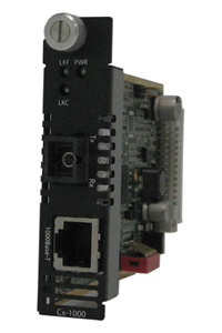 Perle 05051860 C-1000-S1SC80D - Gigabit Ethernet Media Converter Module. 1000BASE-T (RJ-45) [100 m/328 ft.] to 1000BASEBX 1590nm by PERLE