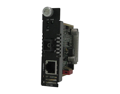 Perle 05052290 CM-100-S1SC40U - Fast Ethernet Media Converter Managed Module 100Base-TX (RJ-45) [100 m/328 ft.] to 100Base-BX 13 by PERLE