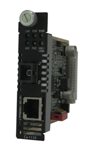 Perle 05052930 CM-1110-S1SC20U - 10/100/1000 Gigabit Ethernet Media and Rate Converter Managed Module. 10/100/1000BASE-T (RJ-45) by PERLE