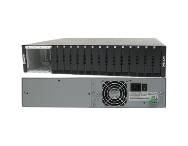 Perle 05059944 MCR1900-AC - 19 slot chassis for media Converter modules. Single AC power, expandable to redundant AC. 15 empty s by PERLE