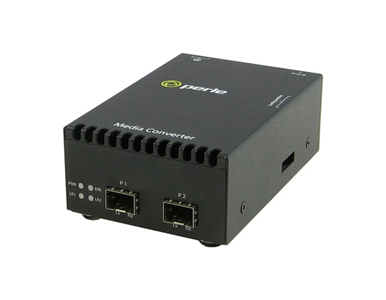 Perle 05060624 S-10GR-STS - 10 Gigabit Media and Rate Converter with dual SFP+ slots (empty). Includes AC Power Adapter - USA Po by PERLE