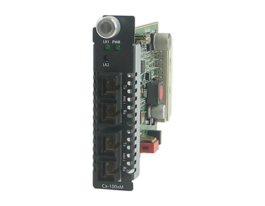 Perle 05061190 C-1000MM-M2SC05 - Gigabit Ethernet Fiber to Fiber Media Converter Module. 1000BASESX 850nm multimode (SC) [550 m/ by PERLE
