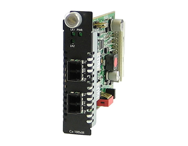 Perle 05062230 CM-1000MM-S2LC10 - Gigabit Ethernet Fiber to Fiber Media Converter Managed Module. 1000BASESX 850nm multimode (LC by PERLE