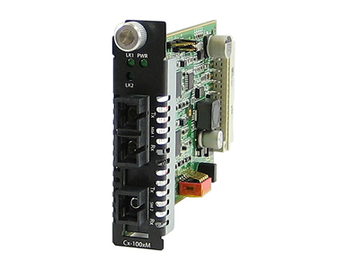 Perle 05062390 CM-1000MM-S1SC40D - Gigabit Ethernet Fiber to Fiber Media Converter Managed Module. 1000BASESX 850nm multimode (S by PERLE