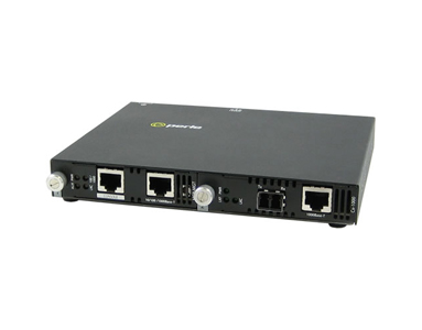 Perle 05070024 SMI-1000-M2LC05 - Gigabit Ethernet IP Managed Standalone Media Converter. 1000BASE-T (RJ-45) [100 m/328 ft.] to 1 by PERLE