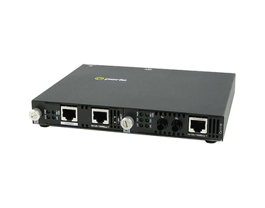 Perle 05070864 SMI-1110-S1SC80D - 10/100/1000 Gigabit Ethernet IP Managed Standalone Media and Rate Converter. 10/100/1000BASE-T by PERLE