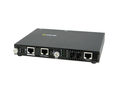 Perle 05071034 SMI-110-S2ST120 - 10/100 Fast Ethernet IP Managed Standalone Media and Rate Converter. 10/100BASE-TX (RJ-45) [100 by PERLE