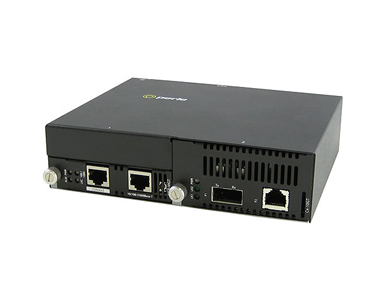 Perle 05071144 SMI-10GT-XFPH - 10 Gigabit Ethernet Managed Stand-Alone Media Converter. 10GBASE-T (RJ-45) [100 m/328 ft.] (CAT6A by PERLE