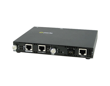 Perle 05071204 SMI-100-M1SC2D - Fast Ethernet IP Managed Standalone media converter. 100BASE-TX (RJ-45) [100 m/328 ft.] to 100BA by PERLE