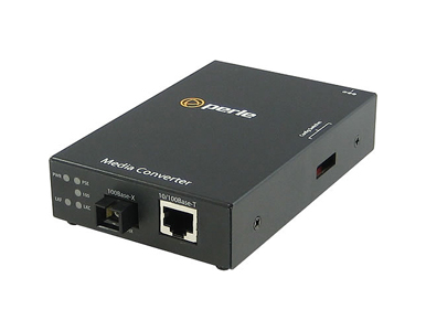 Perle 05085114 S-110PP-S1SC20U - 10/100 Fast Ethernet Stand-Alone Media and Rate Converter with PoE+ ( PoEP ) Power Sourcing. 10 by PERLE