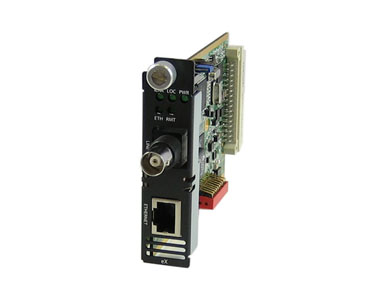 Perle 06003600 eX-1C1110-BNC - Gigabit Ethernet Extender Module - 1 port 10/100/1000Base-T (RJ-45) . BNC ( Coax ) Interlink ( VD by PERLE