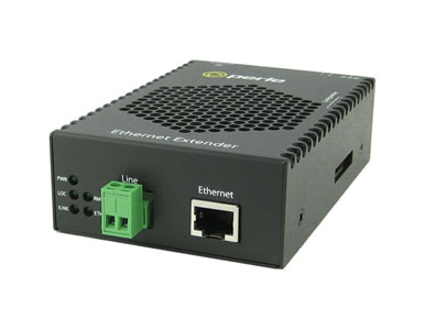Perle 06003640 eX-1S110-TB-XT - Fast Ethernet Industrial Temperature Ethernet Extender - 1 port 10/100Base-TX (RJ-45) . 2-pin Te by PERLE