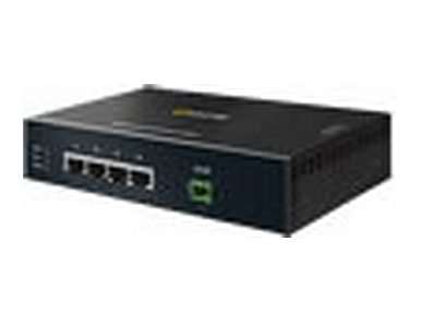 Perle 06003734 eX-4S1110-TB - Gigabit Stand-Alone Ethernet Extender - 4 port 10/100/1000Base-T (RJ-45) . 2-pin Terminal Block In by PERLE