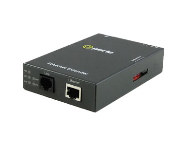 Perle 06003834 eX-KIT11-S1110-RJ - Gigabit Extender Kit- 1 pair of 1 port eX-1S1110-RJ Ethernet Extenders - USA Power Cord by PERLE