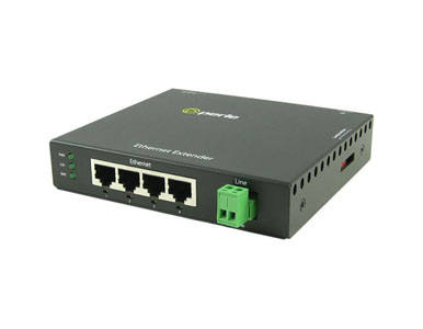Perle 06003884 eX-KIT44-S110-TB - Fast Ethernet Extender Kit - 1 pair of 4 port eX-4S110-TB Ethernet Extenders - USA Power Cord by PERLE