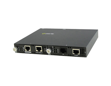 Perle 06004134 eX-1SM1110-RJ - Gigabit Ethernet IP-Managed Stand-Alone Ethernet Extender - 1 port 10/100/1000Base-T (RJ-45) . RJ by PERLE