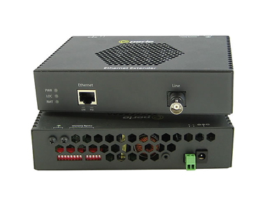 Perle 06004954 Fast Ethernet PoE Ethernet Extender Kit with 1 x eXP-1S110L-BNC PoE ethernet extender and 1 x eXP-1S110E-BNC PoE by PERLE