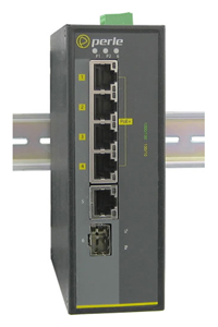 Perle 07011680 IDS-105GPP-SFP - *Discontinued*- Industrial Ethernet Switch with Power Over Ethernet- 5 x 10/100/1000Base-T RJ-45 by PERLE
