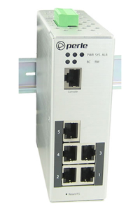 Perle 07013270 IDS-305 - *Discontinued* -  Industrial Managed Ethernet Switch - 5 ports: 5 x 10/100/1000Base-T RJ-45 ports. -10 by PERLE