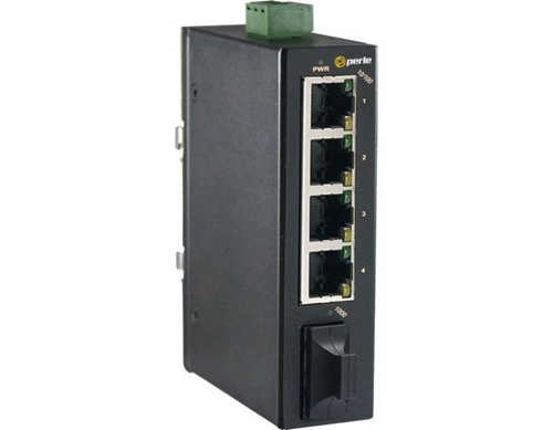 Perle 07017440 IDS-104FE-S2ST20 - Industrial Switch with 5-ports: 4 x 10/100Mbps RJ45 ports and 1 x 100Base-FX by PERLE