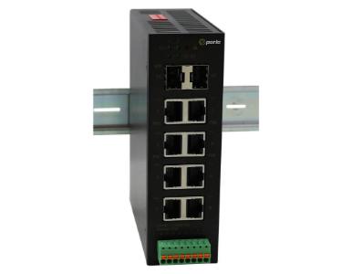 Perle 07017850 IDS-114HP - 10-port Unmanaged Gigabit Switches by PERLE