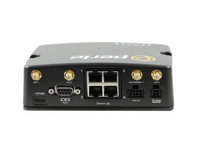 Perle 08000519 IRG7440 5G Router: 5G NR & CAT20 LTE (4.5Gbps/660Mbps), MIMO & GPS/GNSS, 4 x 10/100/1000 RJ45 Ethernet by PERLE