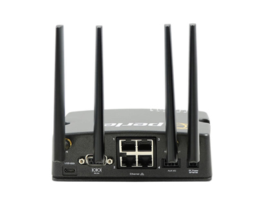 Perle 08000524 IRG7440 5G Router: 5G NR & CAT20 LTE (4.5Gbps/660Mbps), MIMO & GPS/GNSS, 4 x 10/100/1000 RJ45 Ethernet, USB-C Por by PERLE